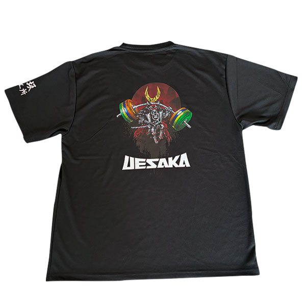 大人気の侍バーベルTシャツから待望のブラックが登場!